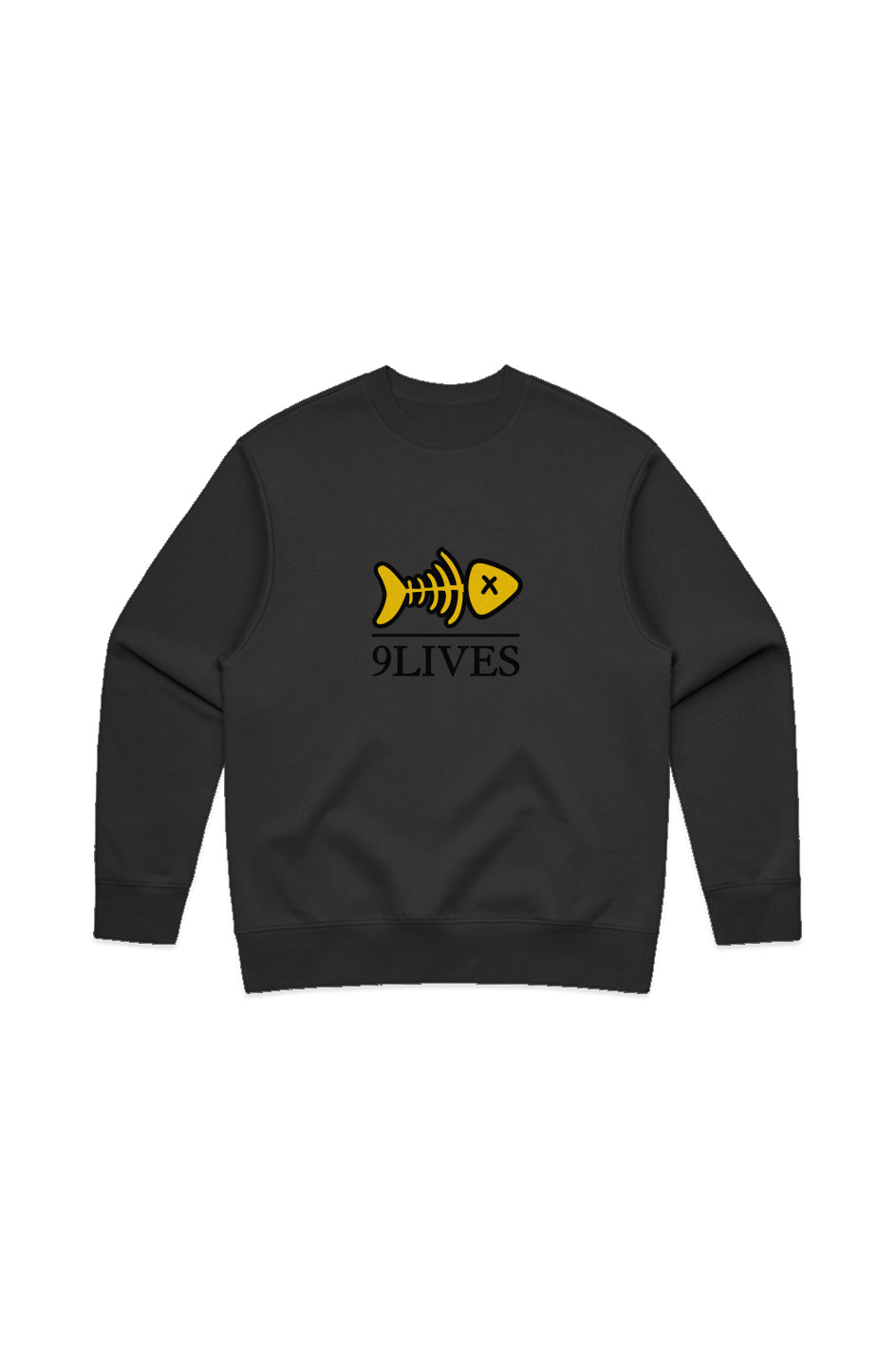 9LIVES Heavy Fleece Crew