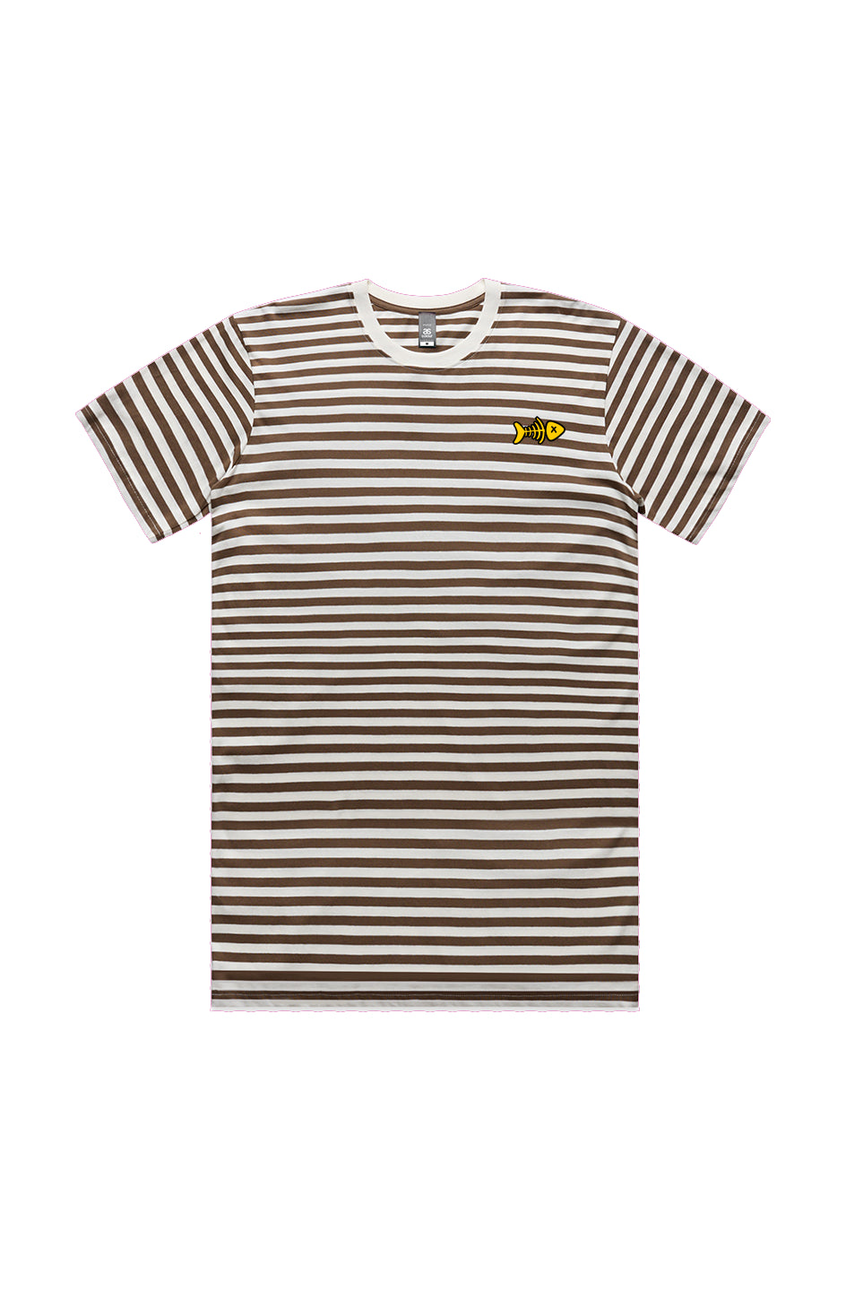 9LIVES Walnut Stripe Tee