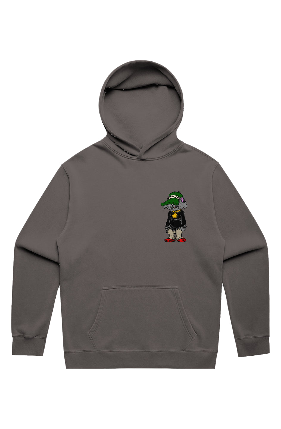 Furry Bastard FADED HOOD