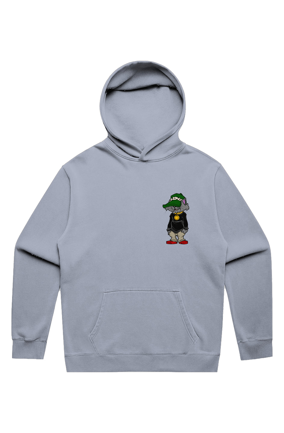 Furry Bastard FADED HOOD