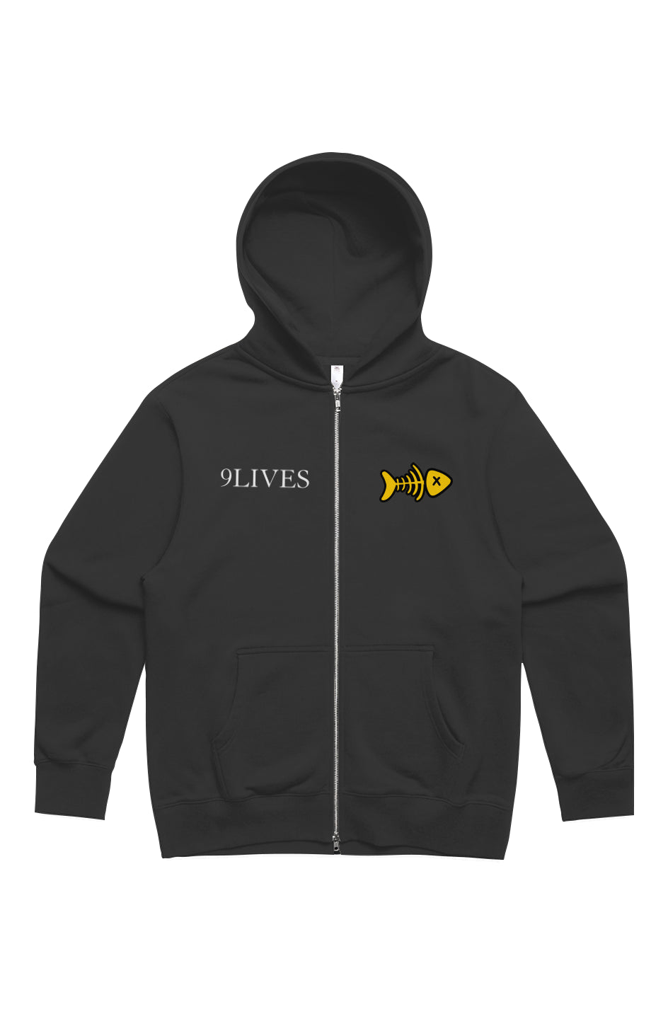9LIVES Heavy Zip Hood