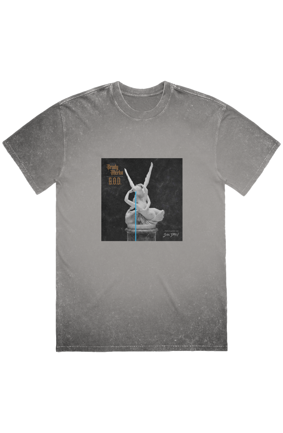 G.O.D. Vinyl Edition Stone Wash Tee