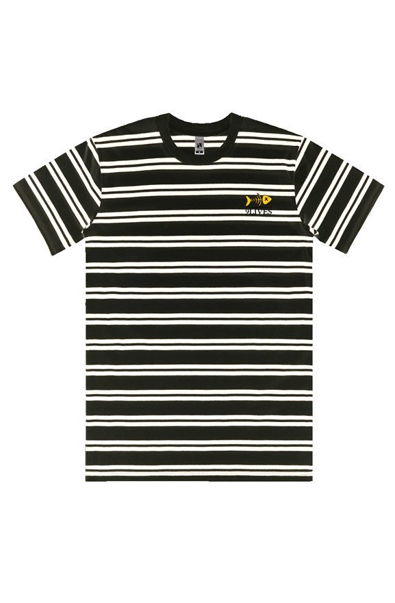 9 Lives Classic Stripe Tee