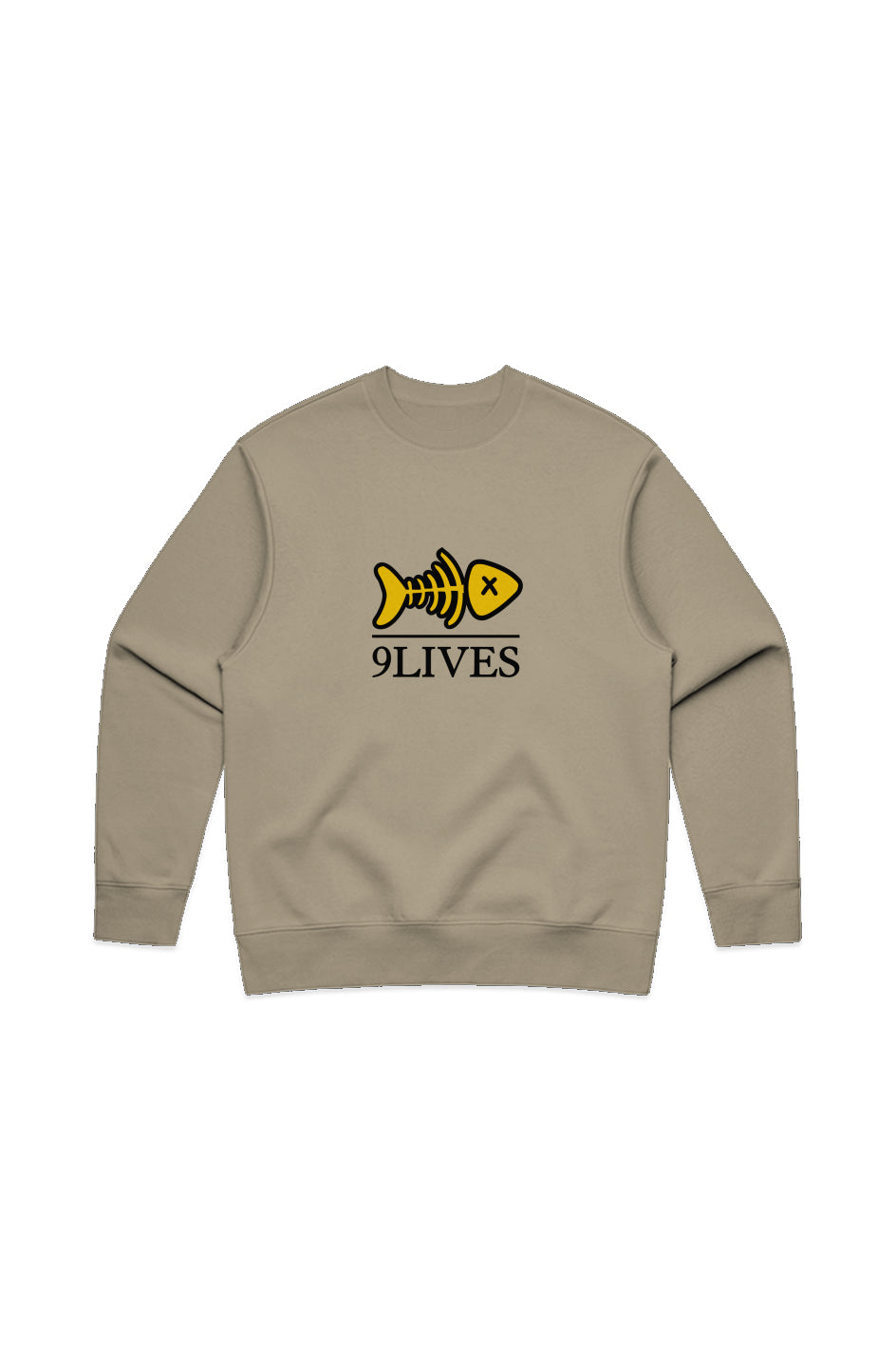 9LIVES Heavy Fleece Crew