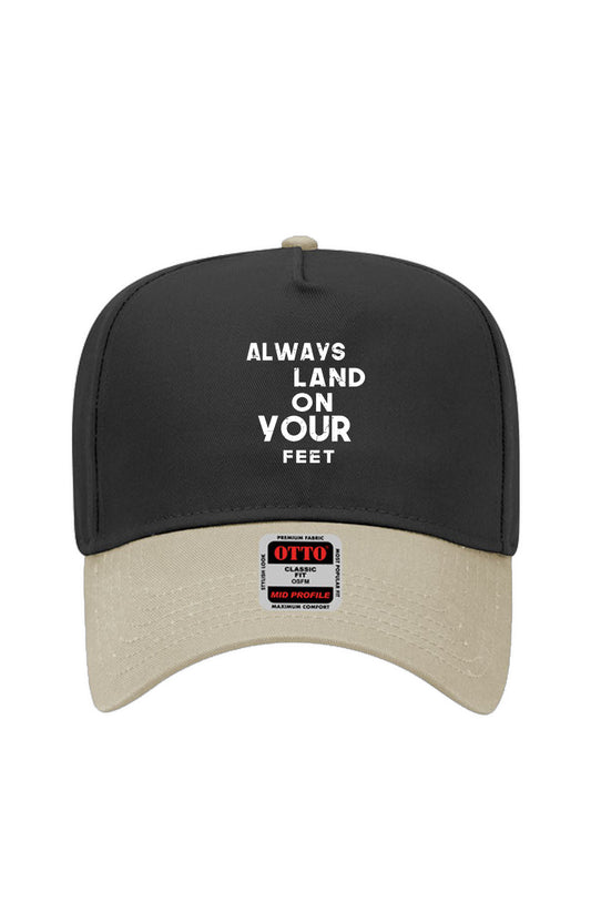 Otto Khaki Brim Baseball Cap