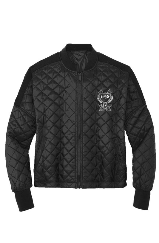 Womens Boxy Quilted Jacket