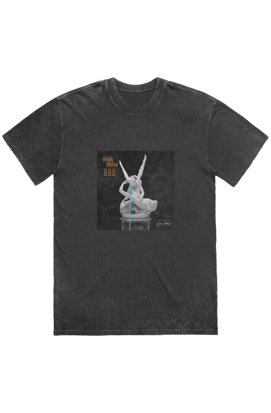 G.O.D. Vinyl Edition Stone Wash Tee