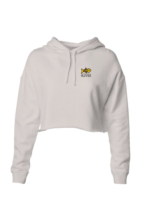 9 Lives Lightweight Crop Hoodie