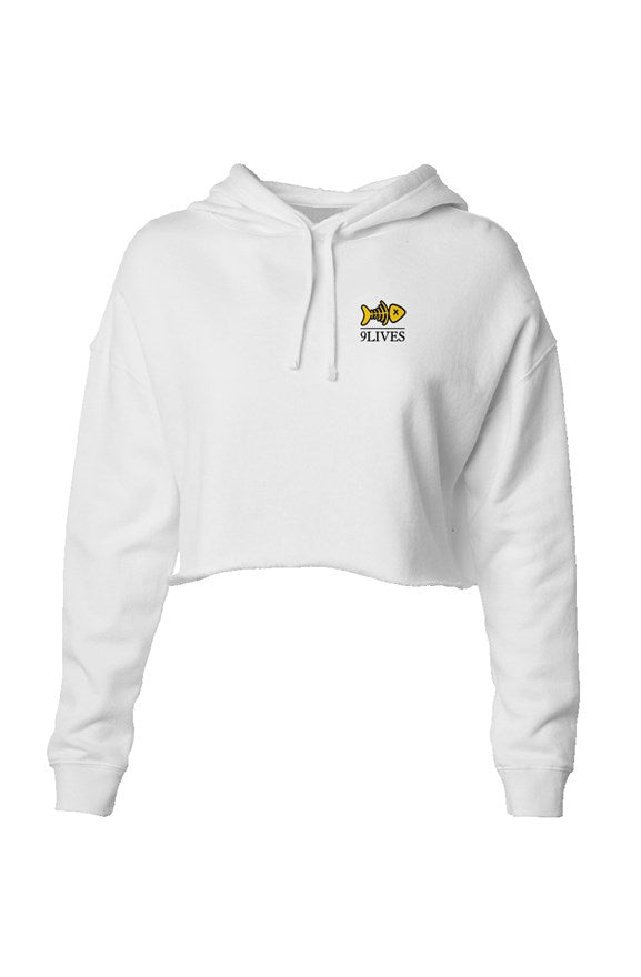 9 Lives Lightweight Crop Hoodie